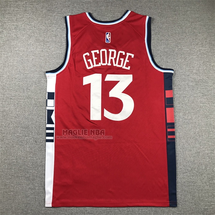 Maglia
 Paul George NO 13 Los Angeles Clippers Statement 2024-25 Rosso
